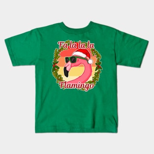 Fa La Flamingo Kids T-Shirt